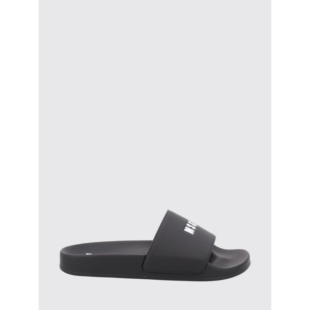 Msgm Sandals Men Black